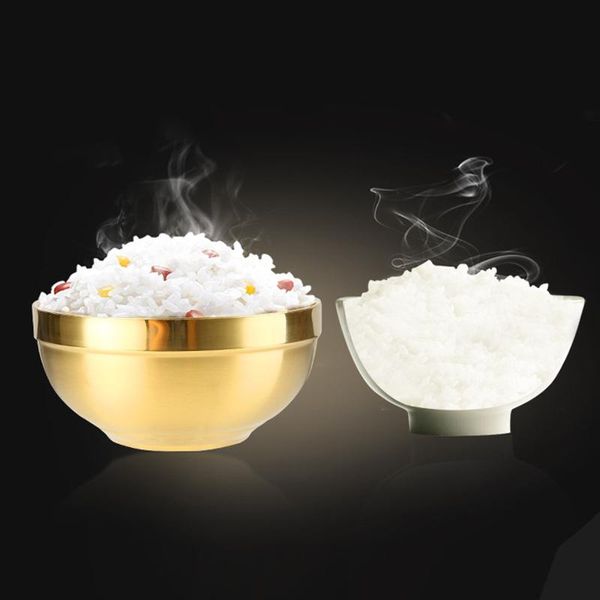 bowls 304 stainless steel gold bowl thickened double layer heat insulation kitchen cooking tools hvr88
bowls 304 stainless steel gold bowl thickened double layer heat insulation kitchen cooking tools hvr88