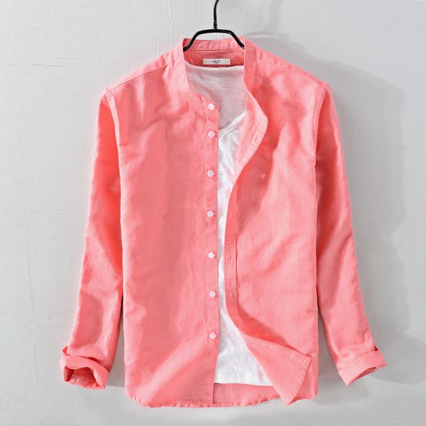 2021 new homens casual manga comprida algodo gola camisas linho masculina marca de moda slida camisa para homem respirvel qoku, White
2021 new homens casual manga comprida algodo gola camisas linho masculina marca de moda slida camisa para homem respirvel qoku, White