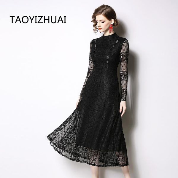 casual dresses spring autumn long lace women dress vintage style full sleeves hollow out o neck small size luxury elegant lady vestidos, Black;gray
casual dresses spring autumn long lace women dress vintage style full sleeves hollow out o neck small size luxury elegant lady vestidos, Black;gray