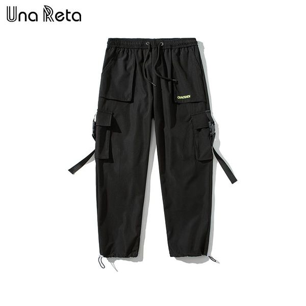 una reta men's pants spring 2021 fashion cargo joggers pants harajuku japanese casual hip hop buckle design sweatpants man, Black
una reta men's pants spring 2021 fashion cargo joggers pants harajuku japanese casual hip hop buckle design sweatpants man, Black
