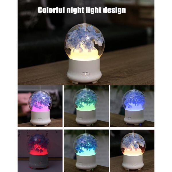 humidifiers preserved flower essential oil aroma diffuser led 7-color light humidifier
humidifiers preserved flower essential oil aroma diffuser led 7-color light humidifier