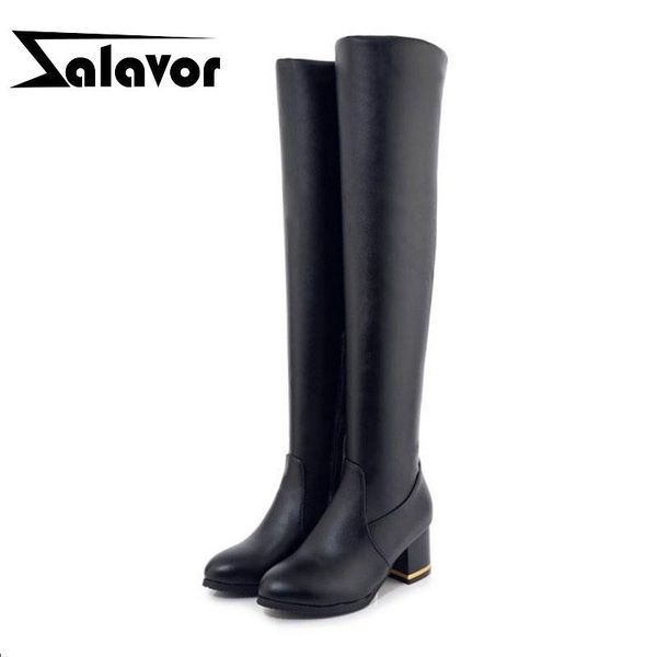 boots zalavor size 33-46 arrival winter warm over knee zipper office ladies high heels shoes woman keep long, Black
boots zalavor size 33-46 arrival winter warm over knee zipper office ladies high heels shoes woman keep long, Black