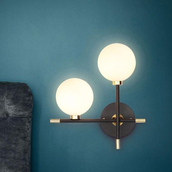 modern simple milk white glass lampshade led wall lamp nordic creative l room living bedroom double-head decorative light
modern simple milk white glass lampshade led wall lamp nordic creative l room living bedroom double-head decorative light