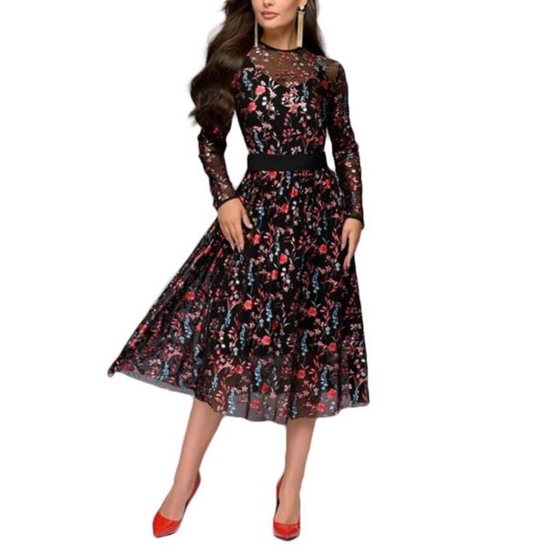 casual dresses 80% sell women fashion floral print long sleeve thin midi evening cocktail party dress, Black;gray
casual dresses 80% sell women fashion floral print long sleeve thin midi evening cocktail party dress, Black;gray