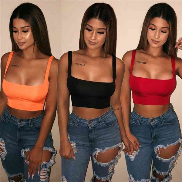 women solid strappy tanks vest crop summer sleeveless slash neck beach sports tank 210607, White
women solid strappy tanks vest crop summer sleeveless slash neck beach sports tank 210607, White