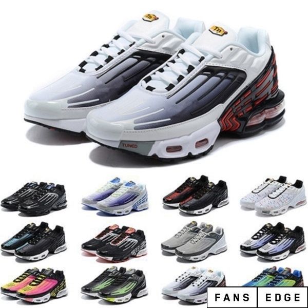 og tn plus 3 iii neon running shoes neon sunset tn 3 triple black iridescent white chaussures bred mens trainers sports sneakers 40-45
og tn plus 3 iii neon running shoes neon sunset tn 3 triple black iridescent white chaussures bred mens trainers sports sneakers 40-45