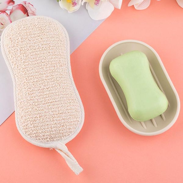 bath brushes, sponges & scrubbers soft exfoliating loofah pad natural sponge strap handle shower massage brush skin body bathing washing acc
bath brushes, sponges & scrubbers soft exfoliating loofah pad natural sponge strap handle shower massage brush skin body bathing washing acc