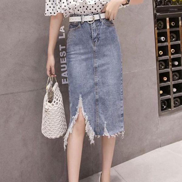 women spring summer casual solid denim skirt sfemale slim sashes tassel high waist lady vintage irregular faldas h701 skirts, Black
women spring summer casual solid denim skirt sfemale slim sashes tassel high waist lady vintage irregular faldas h701 skirts, Black