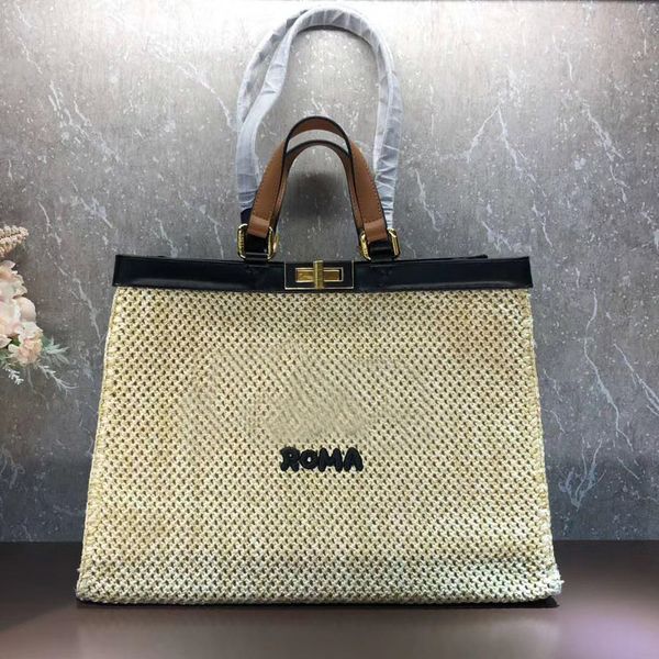 handbag large tote handcraft raffia straw woven hand bags fashion letter two straps shoulder bag wallets summer style high capacity
handbag large tote handcraft raffia straw woven hand bags fashion letter two straps shoulder bag wallets summer style high capacity
