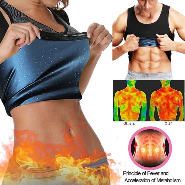sweat sauna waist trainer body shaper waist cinchers fajas colombian girdles shapewear women men slimming vest tank shirt, Black;blue
sweat sauna waist trainer body shaper waist cinchers fajas colombian girdles shapewear women men slimming vest tank shirt, Black;blue