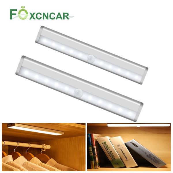 led under cabinet light pir motion sensor lamp 10leds battery usb powered for closet stairs kitchen bedroom wardrobe night light
led under cabinet light pir motion sensor lamp 10leds battery usb powered for closet stairs kitchen bedroom wardrobe night light