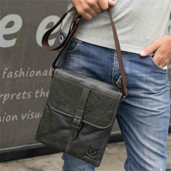 bullcap - leather men's handbag, bag, business, brown 
bullcap - leather men's handbag, bag, business, brown
