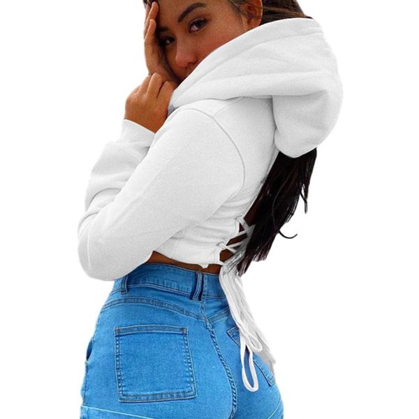 women's hoodies & sweatshirts women sweatshirt fashion long-sleeved sweater fresh solid color exposed navel bandage hooded, Black
women's hoodies & sweatshirts women sweatshirt fashion long-sleeved sweater fresh solid color exposed navel bandage hooded, Black