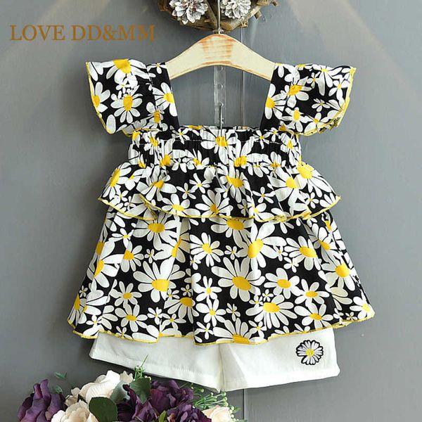 love dd&mm girls sets summer suspender cotton princess shorts two-piece for girl 210715, White
love dd&mm girls sets summer suspender cotton princess shorts two-piece for girl 210715, White