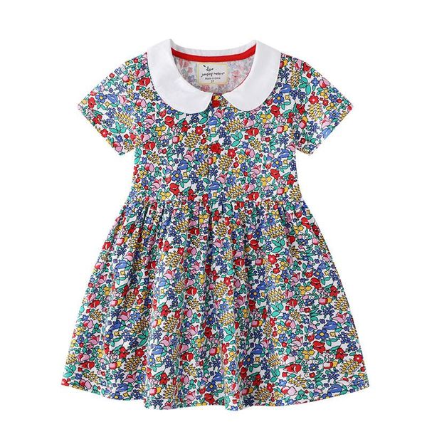 girl's dresses flower print girls short sleeve cotton princess party dress kids tutu costume summer style children, Red;yellow
girl's dresses flower print girls short sleeve cotton princess party dress kids tutu costume summer style children, Red;yellow