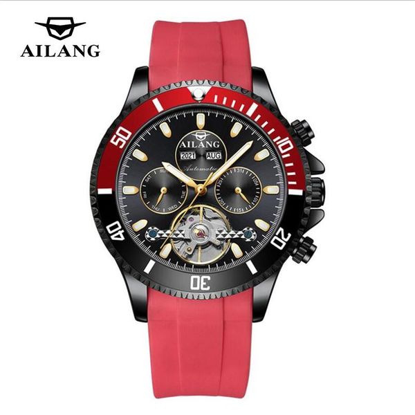 wristwatches ailang men's business mechanical luminous 30m waterproof pointer 24 hours silicone strap relogio masculino watches 8202, Slivery;brown
wristwatches ailang men's business mechanical luminous 30m waterproof pointer 24 hours silicone strap relogio masculino watches 8202, Slivery;brown