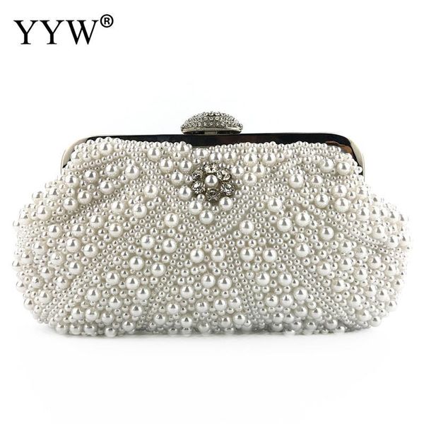 women clutch evening purse white beige beads chain clutch wallet female girls for party dating wedding bridal banquet
women clutch evening purse white beige beads chain clutch wallet female girls for party dating wedding bridal banquet
