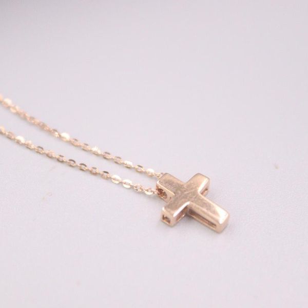 chains au750 real 18k rose gold chain neckalce for women female rolo necklace cross pendant jewelry, Silver
chains au750 real 18k rose gold chain neckalce for women female rolo necklace cross pendant jewelry, Silver