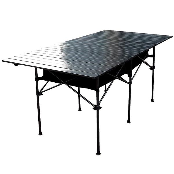 outdoor folding portable picnic camping table with aluminum roll up table mesh layer,black
outdoor folding portable picnic camping table with aluminum roll up table mesh layer,black