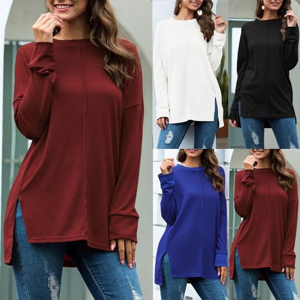 2021 spring autumn basic women plus size loose long sleeve cotton blouse shirt casual solid tee shirt#g3, White
2021 spring autumn basic women plus size loose long sleeve cotton blouse shirt casual solid tee shirt#g3, White