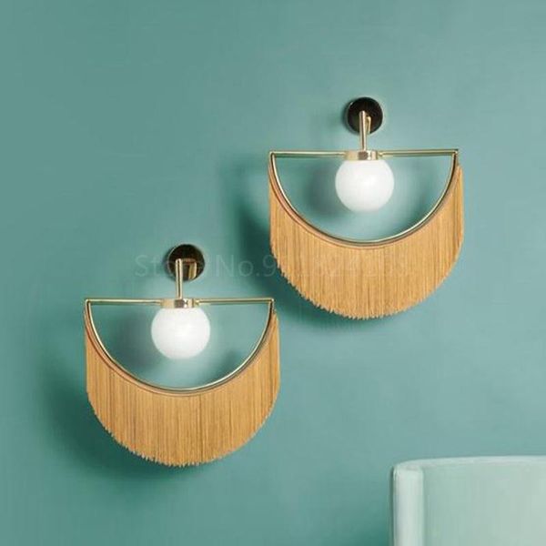 wall lamp nordic designer tassel glass ball light fix pink ins girl sconces for living room bedroom el led fixtures
wall lamp nordic designer tassel glass ball light fix pink ins girl sconces for living room bedroom el led fixtures