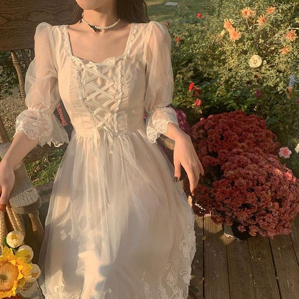 casual dresses summer dress 2021 lace sweet and elegant female slim long korean evening party collar kawaii short-sleeved, Black;gray
casual dresses summer dress 2021 lace sweet and elegant female slim long korean evening party collar kawaii short-sleeved, Black;gray