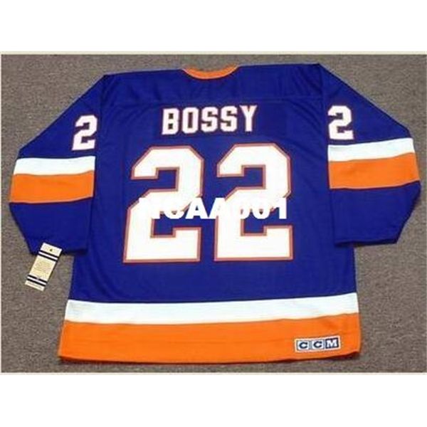 001 #22 mike bossy new york islanders 1982 ccm vintage retro hockey jersey or custom any name or number retro jersey, Black
001 #22 mike bossy new york islanders 1982 ccm vintage retro hockey jersey or custom any name or number retro jersey, Black