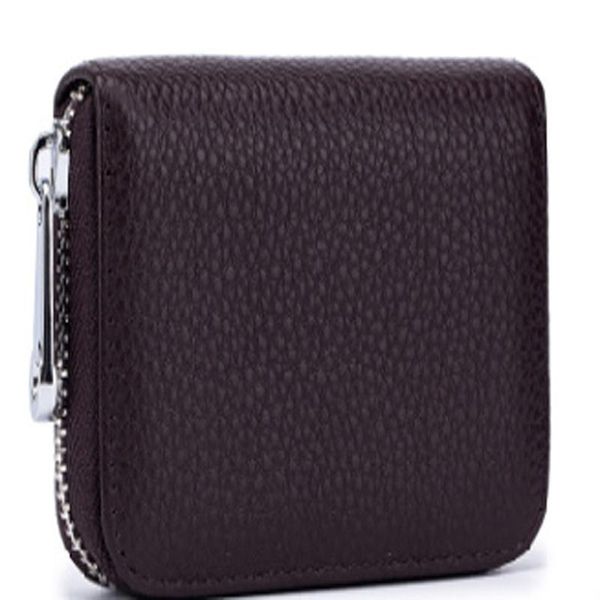 card holders 1 piece by sale holder men and women genuine leather fashion wallet organ slot sliver zipper korean style, Brown;gray
card holders 1 piece by sale holder men and women genuine leather fashion wallet organ slot sliver zipper korean style, Brown;gray