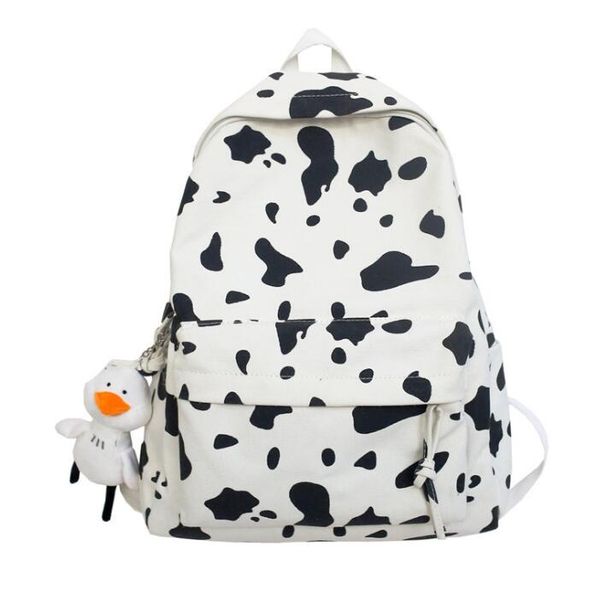 3pcs backpack bag women nylon cow prints large capacity sport school bags white black
3pcs backpack bag women nylon cow prints large capacity sport school bags white black