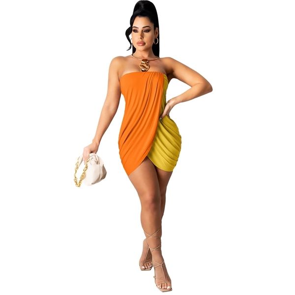 summer dresses for women arrival contrast color patchwork elegant party and club wedding robe 210525, White
summer dresses for women arrival contrast color patchwork elegant party and club wedding robe 210525, White