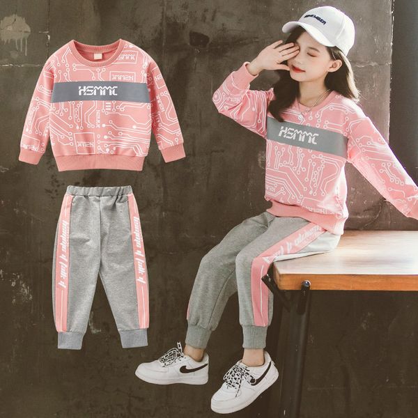 2021 new fashionable girls autumn clothes clothing tracksuit suit children's 4-13years old y8i0, White
2021 new fashionable girls autumn clothes clothing tracksuit suit children's 4-13years old y8i0, White