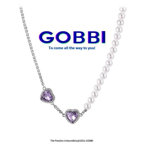chokers gobbi fashion double love zircon necklace gothic female punk style heart-shaped clavicle chain party accessories jewelry, Golden;silver
chokers gobbi fashion double love zircon necklace gothic female punk style heart-shaped clavicle chain party accessories jewelry, Golden;silver
