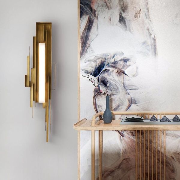 nordic post-modern living room background wall simple creative geometric villa l designer model room bedroom wall lamp
nordic post-modern living room background wall simple creative geometric villa l designer model room bedroom wall lamp