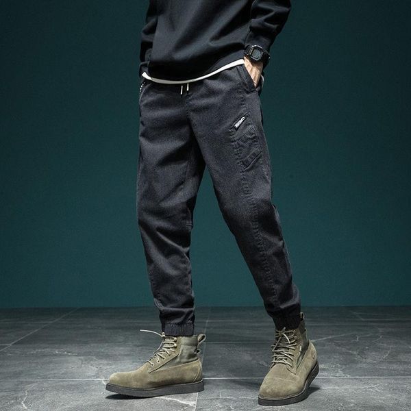 men's pants casual autumn male overalls loose large size wild harem youth leisure, Black
men's pants casual autumn male overalls loose large size wild harem youth leisure, Black