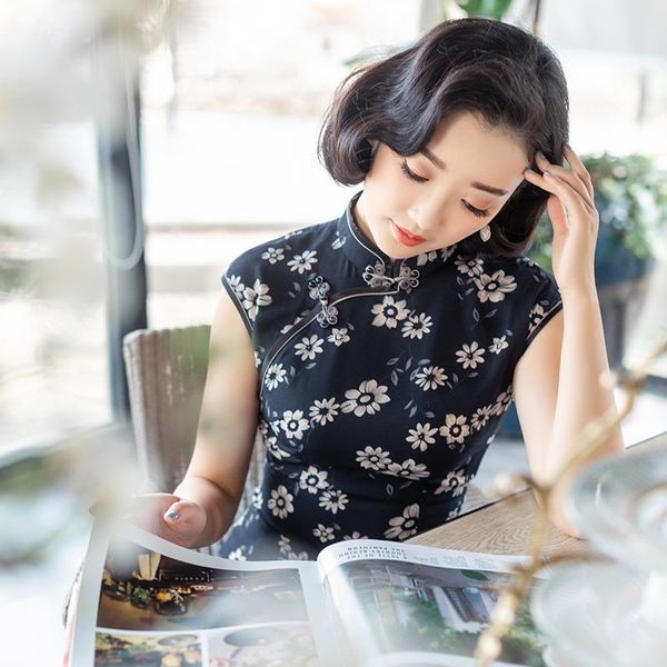 ethnic clothing yihongyanyou * lotus style cheongsam women's young retro chinese daily improved fashion dress, Red
ethnic clothing yihongyanyou * lotus style cheongsam women's young retro chinese daily improved fashion dress, Red