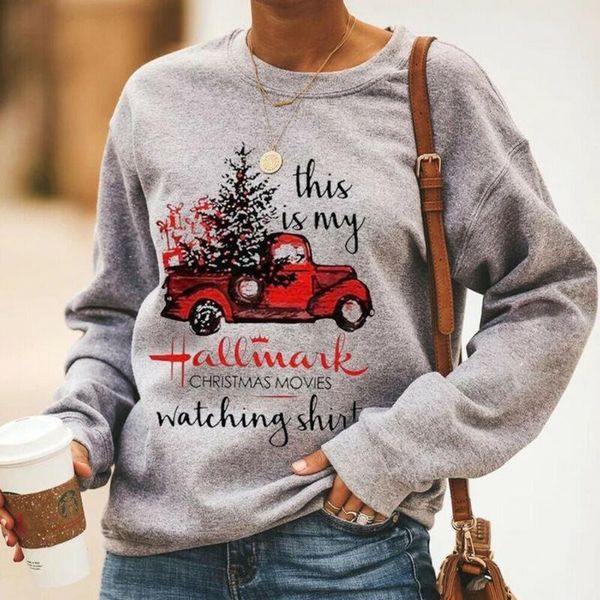 fashion women long sleeve santa tree sweatshirt autumn winter warm crew neck christmas jumper pullover sports new clothes, Black
fashion women long sleeve santa tree sweatshirt autumn winter warm crew neck christmas jumper pullover sports new clothes, Black