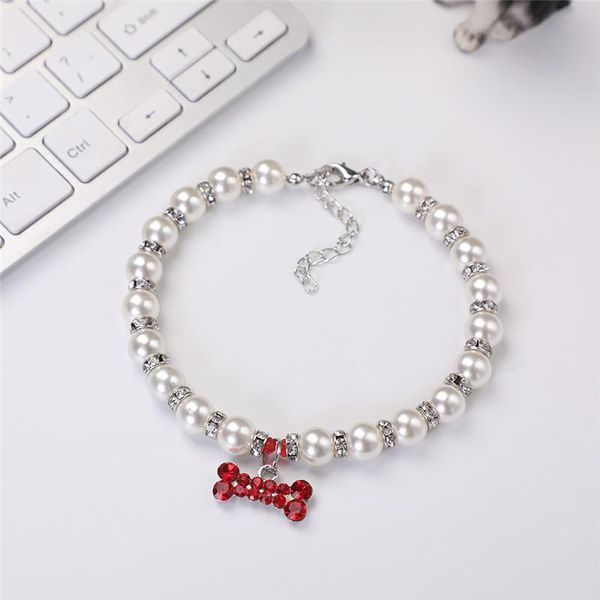 fashion pet pearl necklace dog collar personalized bone pendant pet supplies cat dog accessory
fashion pet pearl necklace dog collar personalized bone pendant pet supplies cat dog accessory
