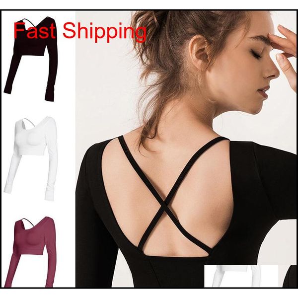 lu lulu vfu back sports chest pad women tight stretch long sleeves show belly workout fitness set jllgvo yyysports, White;red
lu lulu vfu back sports chest pad women tight stretch long sleeves show belly workout fitness set jllgvo yyysports, White;red