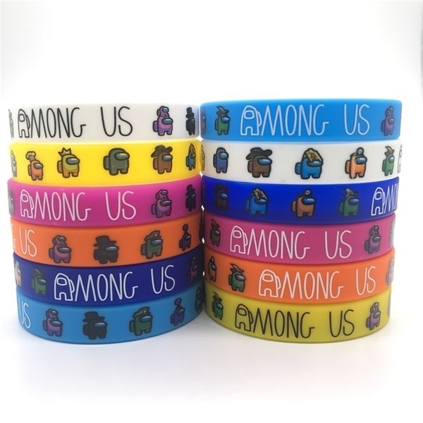 among us silicone bracelet rubber trend character model pattern space werewolf kill anime figure party toy gift g3402, Red;brown
among us silicone bracelet rubber trend character model pattern space werewolf kill anime figure party toy gift g3402, Red;brown