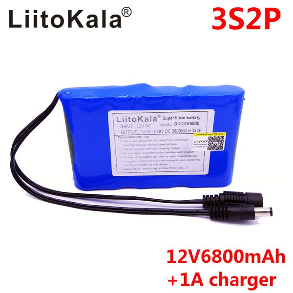 hk liitokala high-quality dc 12v 6800mah 18650 li-ion rechargeable battery pack, used for gps car camera charging power blue pvc
hk liitokala high-quality dc 12v 6800mah 18650 li-ion rechargeable battery pack, used for gps car camera charging power blue pvc