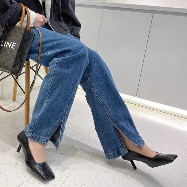 dress shoes fashion women pumps square toe silver shallow slip on thin high heels casual party nightclub office woman size 35-39, Black
dress shoes fashion women pumps square toe silver shallow slip on thin high heels casual party nightclub office woman size 35-39, Black