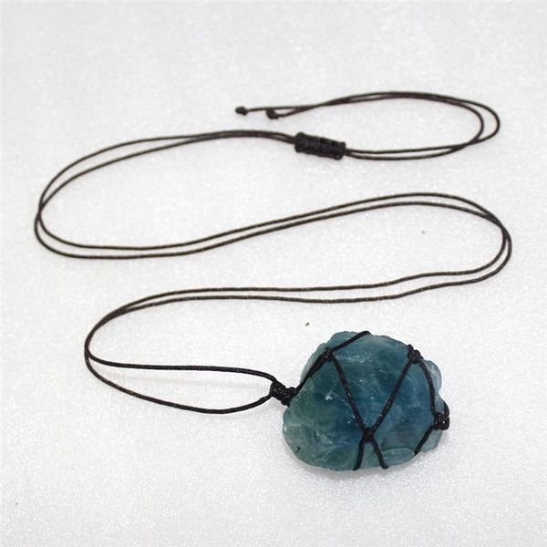 pendant necklaces pinksee punk retro irregular natural stone crystal necklace quartz rock rope wrapped sweater chain clavicle jewelry, Silver
pendant necklaces pinksee punk retro irregular natural stone crystal necklace quartz rock rope wrapped sweater chain clavicle jewelry, Silver