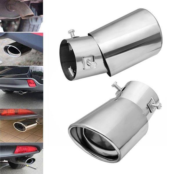 motorcycle exhaust system universal 1.8-2.2t car pipe modified 63mm stainless steel round tail tubes muffler chrome
motorcycle exhaust system universal 1.8-2.2t car pipe modified 63mm stainless steel round tail tubes muffler chrome