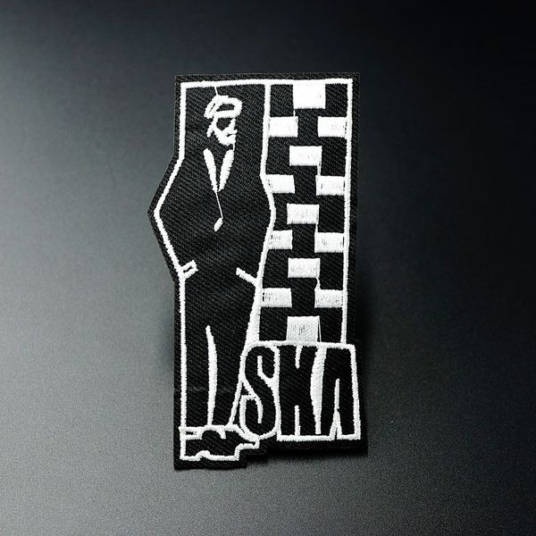 size:5x9.5cm diy cloth badges patch embroidered applique sewing label clothes stickers apparel ornament badge, Black
size:5x9.5cm diy cloth badges patch embroidered applique sewing label clothes stickers apparel ornament badge, Black