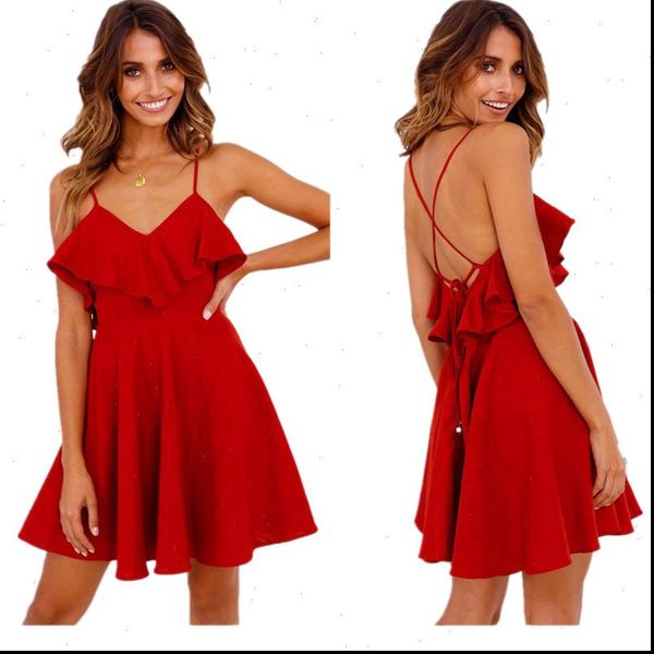 oufisun summer dress womens backless cross drwstring ruffles bundle waist v neck strapless mini dresses summer vintage, Black;gray
oufisun summer dress womens backless cross drwstring ruffles bundle waist v neck strapless mini dresses summer vintage, Black;gray