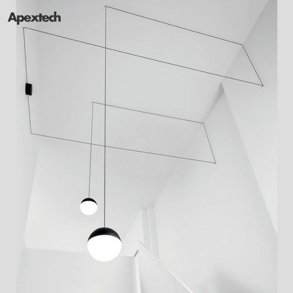 chandeliers minimalism led chandelier post-modern ceiling hooked pendant lamp stair hall corridor office front desk decor light droplight
chandeliers minimalism led chandelier post-modern ceiling hooked pendant lamp stair hall corridor office front desk decor light droplight