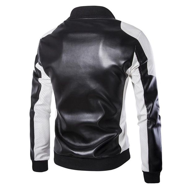plus size mens leather jackets fashion trend winter stand collar outerwear clothing spring male new zipepr slim jackets coat, Black
plus size mens leather jackets fashion trend winter stand collar outerwear clothing spring male new zipepr slim jackets coat, Black