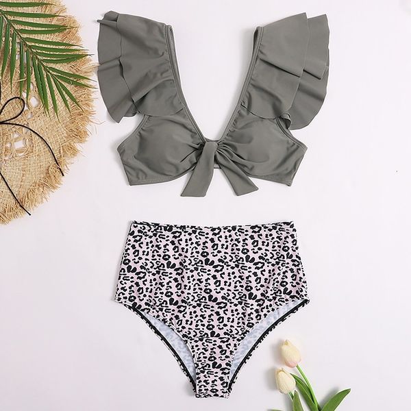 new split ruches luipaard print panties batsuit beachwear summer beach wear bikini set badmode women, White;black
new split ruches luipaard print panties batsuit beachwear summer beach wear bikini set badmode women, White;black