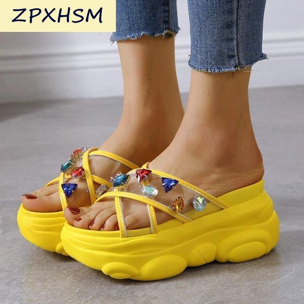2021 summer women's transparent crystal slippers fashion sandals women shoes casual platform shoes woman beach large size, Black
2021 summer women's transparent crystal slippers fashion sandals women shoes casual platform shoes woman beach large size, Black