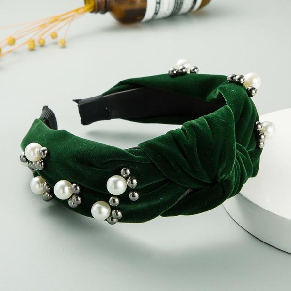 hair accessories for women simulation pearls knotted crossed velvet headband fashion wide side hoop hairband
hair accessories for women simulation pearls knotted crossed velvet headband fashion wide side hoop hairband